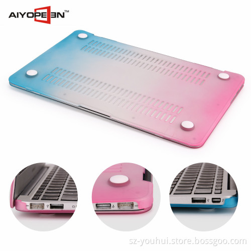Hot New Products For Macbook Cover Rainbow Skin Case Cover Protector Cases for macbook air 13 inch